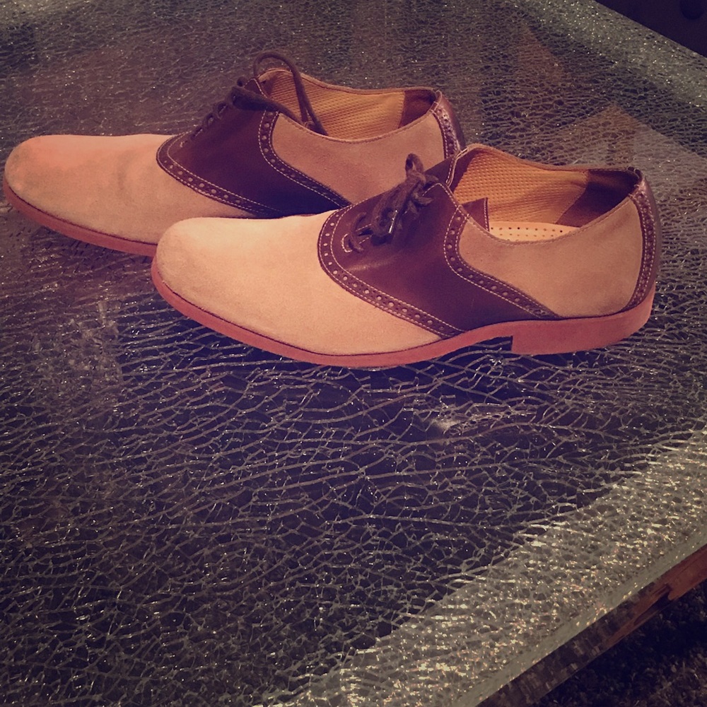 Wheat Suede and Brown Leather Cole Haan - Smart!